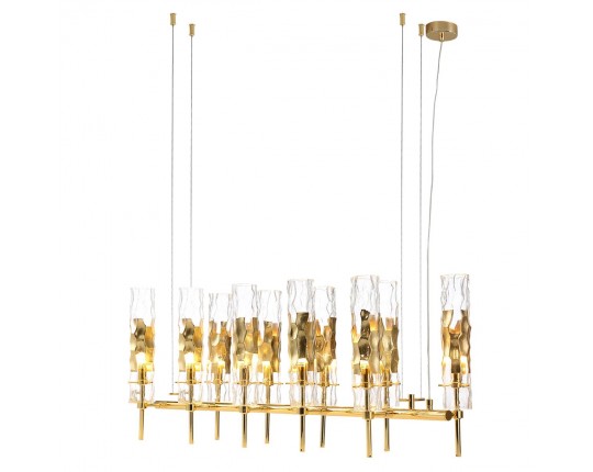 Подвесная люстра Crystal Lux Primavera SP10 Gold