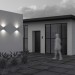Уличный настенный светильник Maytoni Outdoor Block O507WL-L10W3K Уличный настенный светильник Maytoni Outdoor Block O507WL-L10W3K