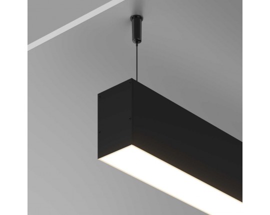 Алюминиевый профиль накладной-подвесной 50х70 (Черный, 2 м), ALM-5070-B-2M Maytoni Led Strip 633017