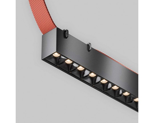 Подвесной светодиодный светильник Maytoni Technical Pendant system Parity Points TR128B-12W3K-M-B