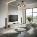 Потолочная светодиодная люстра Freya Arch FR6178CL-L30B