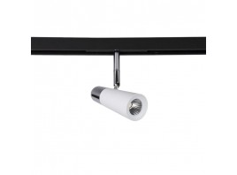 Трековый светодиодный светильник для магнитного шинопровода Crystal Lux Space CLT 0.33 006 12W WH-CH 4000K