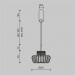 Подвесной светильник Maytoni MOD465PL-L12BK2