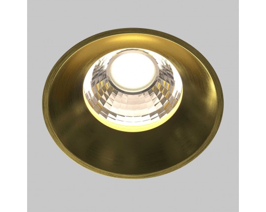 Встраиваемый светодиодный светильник Maytoni Round DL058-12W4K-TRS-BS
