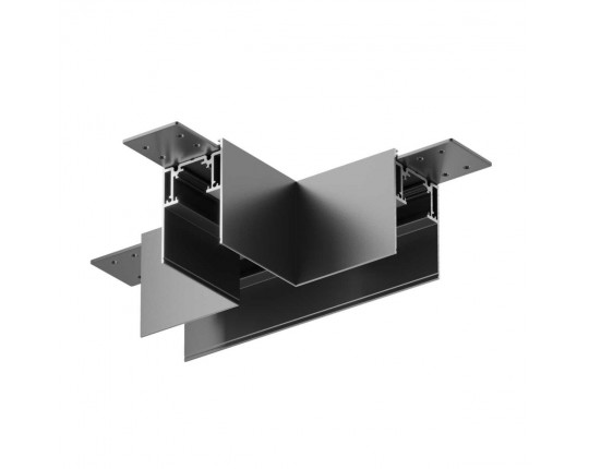 Коннектор T-образный накладной Maytoni Technical Gravity TRA010CT-41B