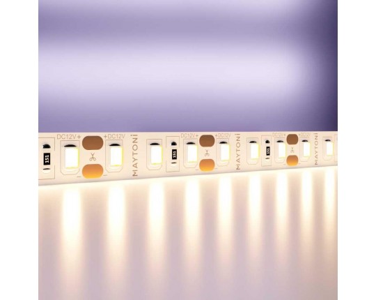 Светодиодная лента Maytoni Technical 14,4W/m 120LED/m 2835SMD теплый белый 5M 10114