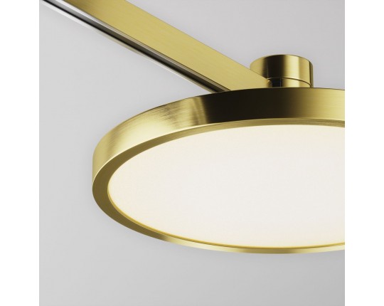 Трековый светодиодный светильник Maytoni Technical Flarity Plato TR153-1-10W3K-BS