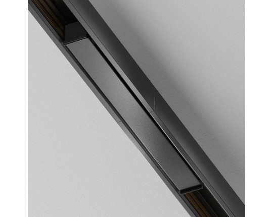 Коннектор питания прямой Exility X, черный Maytoni Technical EXILITY X Accessories for tracks Exility X TRA239PC-42B