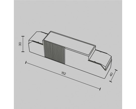 Блок питания Maytoni Technical Dali 23-40V 22-28W IP20 0,55-0,7A PSL-DL40-S-550-700mA