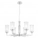Подвесная люстра Crystal Lux Gloria SP6 Chrome