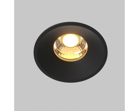 Встраиваемый светодиодный светильник Maytoni Technical Round DL058-12W-DTW-B