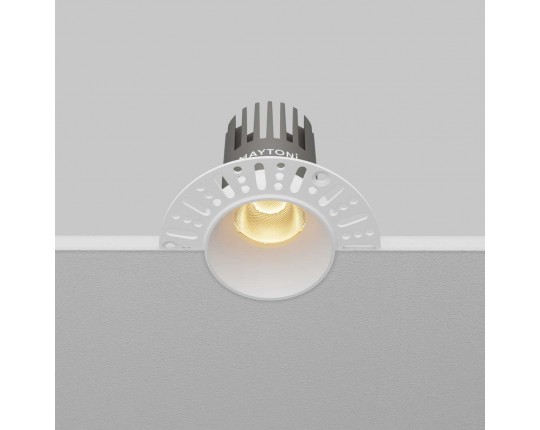 Встраиваемый светильник Maytoni Technical DL124-10W-2.7K-TRS-W