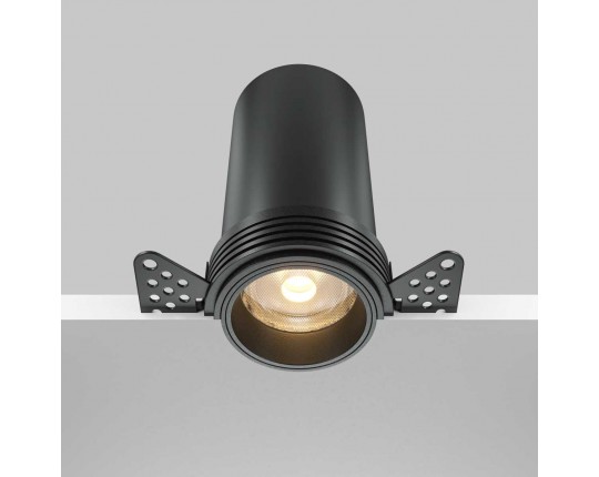 Встраиваемый светильник Maytoni Technical DL125-L12-3K-TRS-B