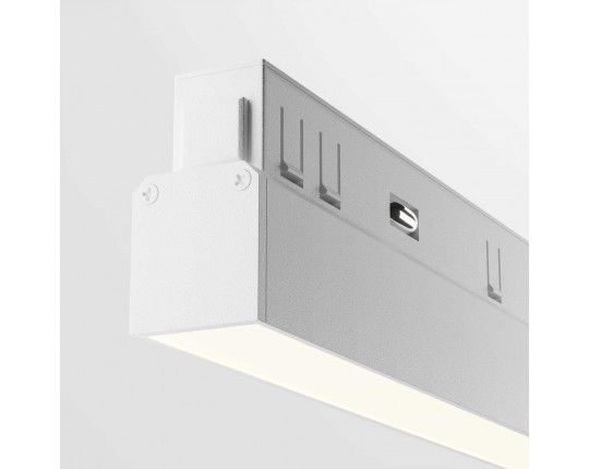 Трековый светодиодный светильник Maytoni Technical Basis TR030-2-24W3K-W Трековый светодиодный светильник Maytoni Technical Basis TR030-2-24W3K-W