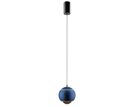 Подвесной светодиодный светильник Crystal Lux Caro SP Led Blue
