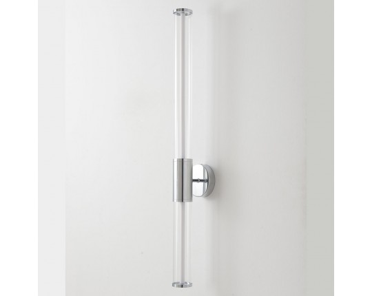 Настенный светодиодный светильник Crystal Lux Lineup AP18W Led Chrome