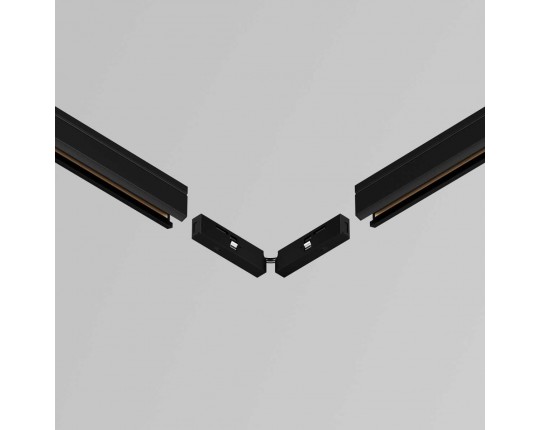 Коннектор питания угловой Maytoni Technical Accessories for tracks Levity TRA184CPC-1B-3