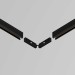 Коннектор питания угловой Maytoni Technical Accessories for tracks Levity TRA184CPC-1B-3