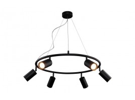 Светильник подвесной Crystal Lux RIVO SP6 BL