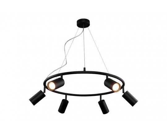 Светильник подвесной Crystal Lux RIVO SP6 BL