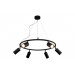 Светильник подвесной Crystal Lux RIVO SP6 BL