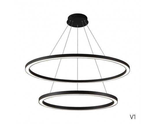 Подвесной светодиодный светильник Crystal Lux Fortuna SP123W Led Black