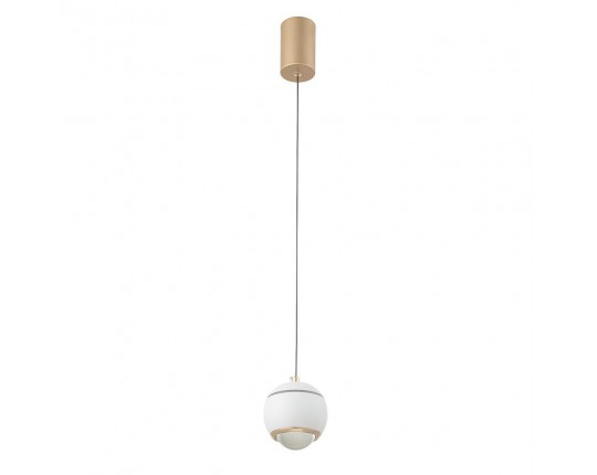 Подвесной светодиодный светильник Crystal Lux Caro SP Led White