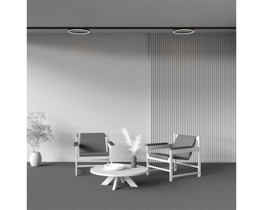 Трековый светильник Maytoni Technical TR227-2-24W3K-B Трековый светильник Maytoni Technical TR227-2-24W3K-B