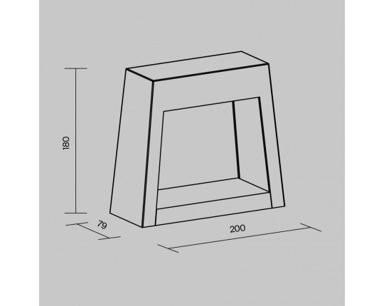 Уличный настенный светодиодный светильник Maytoni Cont O464WL-L18GF3K