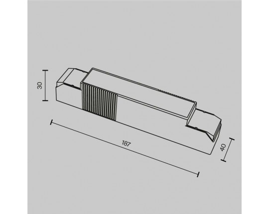 Блок питания Maytoni Technical Dali 23-40V 42-50W IP20 0,95-1,2A PSL-DL40-S-950-1200mA