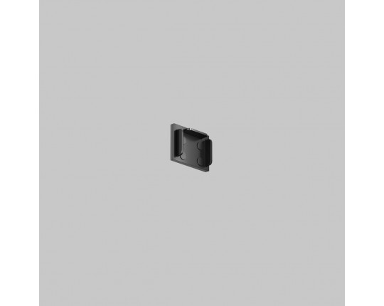 Заглушки к накладному/встраиваемому шинопроводу Exility X 2шт, черные Maytoni Technical EXILITY X Accessories for tracks Exility X TRA239EC-41B