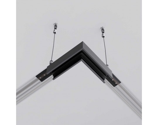 Коннектор угловой Maytoni Technical Accessories for tracks Exility TRAM034CL-41B