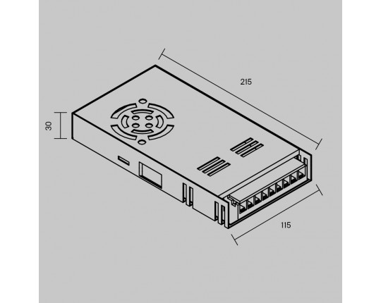 Блок питания Maytoni Led Strip 811013 Блок питания Maytoni Led Strip 811013