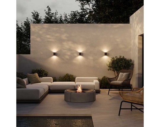Уличный настенный светильник Maytoni Outdoor Block O507WL-L5B3K