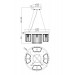 Подвесной светильник Maytoni MOD083PL-04CH