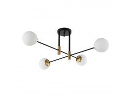 Потолочная люстра Crystal Lux Fidel PL4 Black