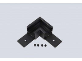 Соединитель для магнитного накладного шинопровода угловой Crystal Lux CLT 0.214 04 BL