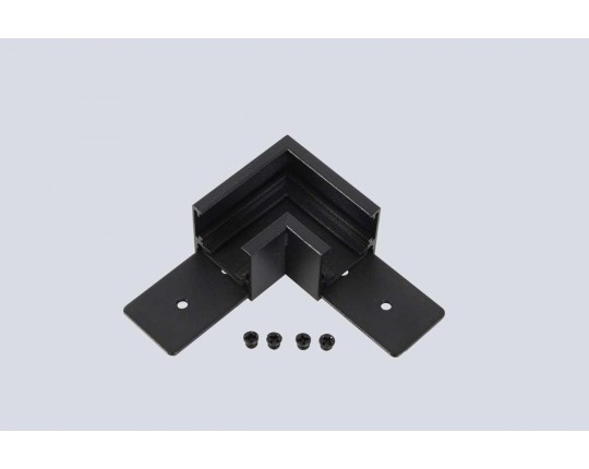 Соединитель для магнитного накладного шинопровода угловой Crystal Lux CLT 0.214 04 BL