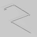 Шинопровод 1 м Exility X накладной Maytoni Technical EXILITY X Busbar trunkings Exility X TRX239-411B
