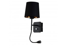 Бра Crystal Lux Pablo AP2 Black/Black-Gold