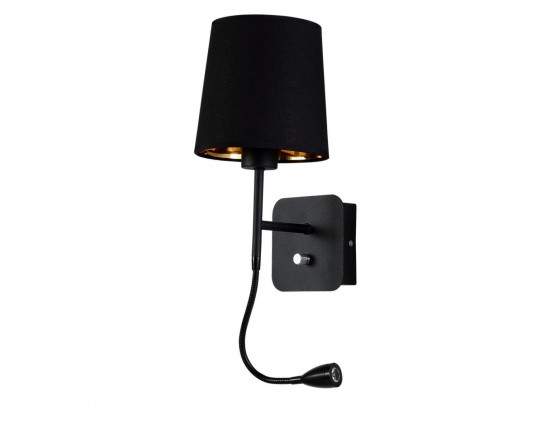 Бра Crystal Lux Pablo AP2 Black/Black-Gold