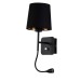 Бра Crystal Lux Pablo AP2 Black/Black-Gold