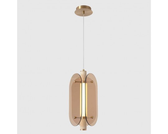 Подвесной светильник Crystal Lux AMARILLO SP18W LED BRASS