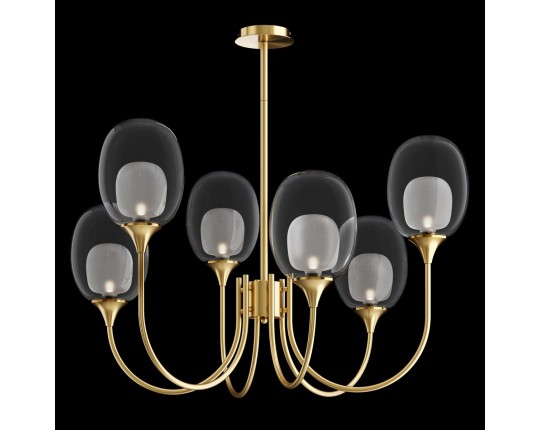 Подвесная люстра Maytoni Aura MOD016PL-06BS
