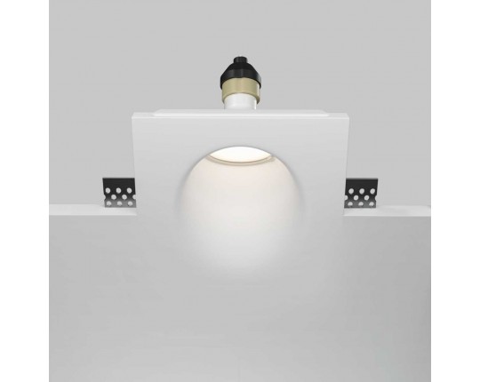 Встраиваемый светильник Maytoni Technical Gyps Modern DL001-WW-01-W