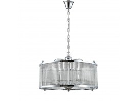 Подвесная люстра Crystal Lux Tadeo SP6 D600 Chrome/Transparente