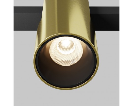 Трековый светодиодный светильник Maytoni Technical Magnetic Exility Alfa TR122-2-7W3K-BS Трековый светодиодный светильник Maytoni Technical Magnetic Exility Alfa TR122-2-7W3K-BS