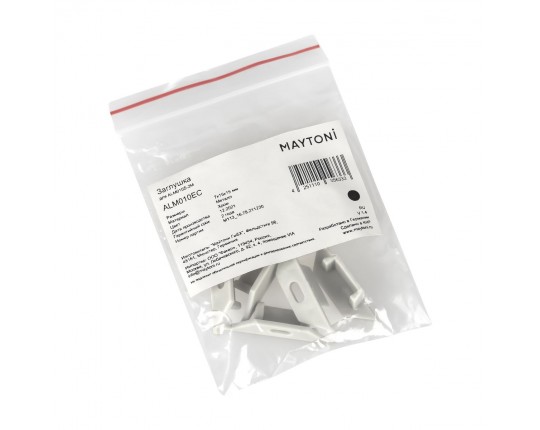 Заглушка Maytoni Technical для профиля ALM011S (10 шт) ALM011EC Заглушка Maytoni Technical для профиля ALM011S (10 шт) ALM011EC