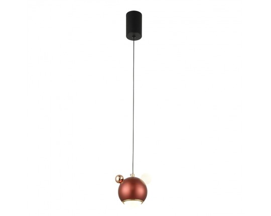 Подвесной светодиодный светильник Crystal Lux Amigo SP Led Red