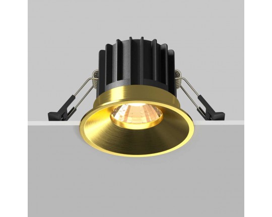 Встраиваемый светодиодный светильник Maytoni Round DL058-12W3K-BS